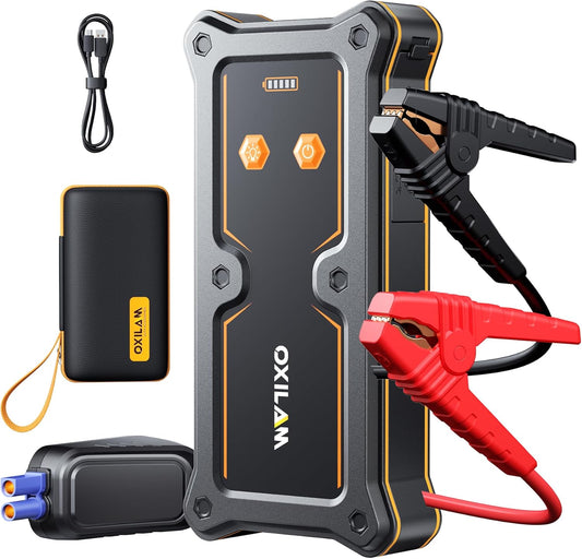OXILAM 8000A Jump Starter - Ultimate Car Battery Power