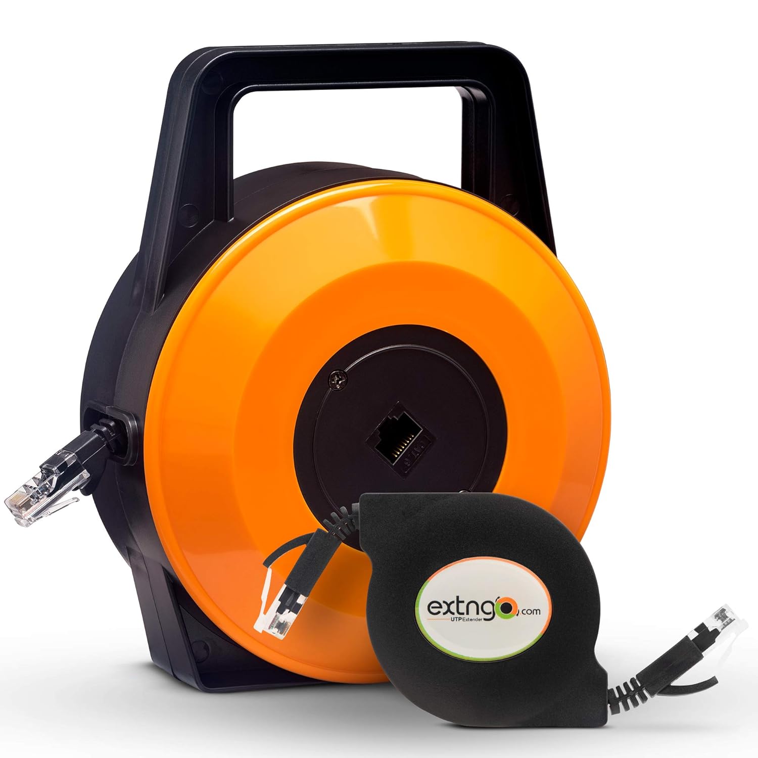 Retractable Network Cable Extender for Easy Setup and Use