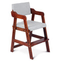 Ezebaby Wooden High Chair for Toddlers to Teens - Adjustable Dining