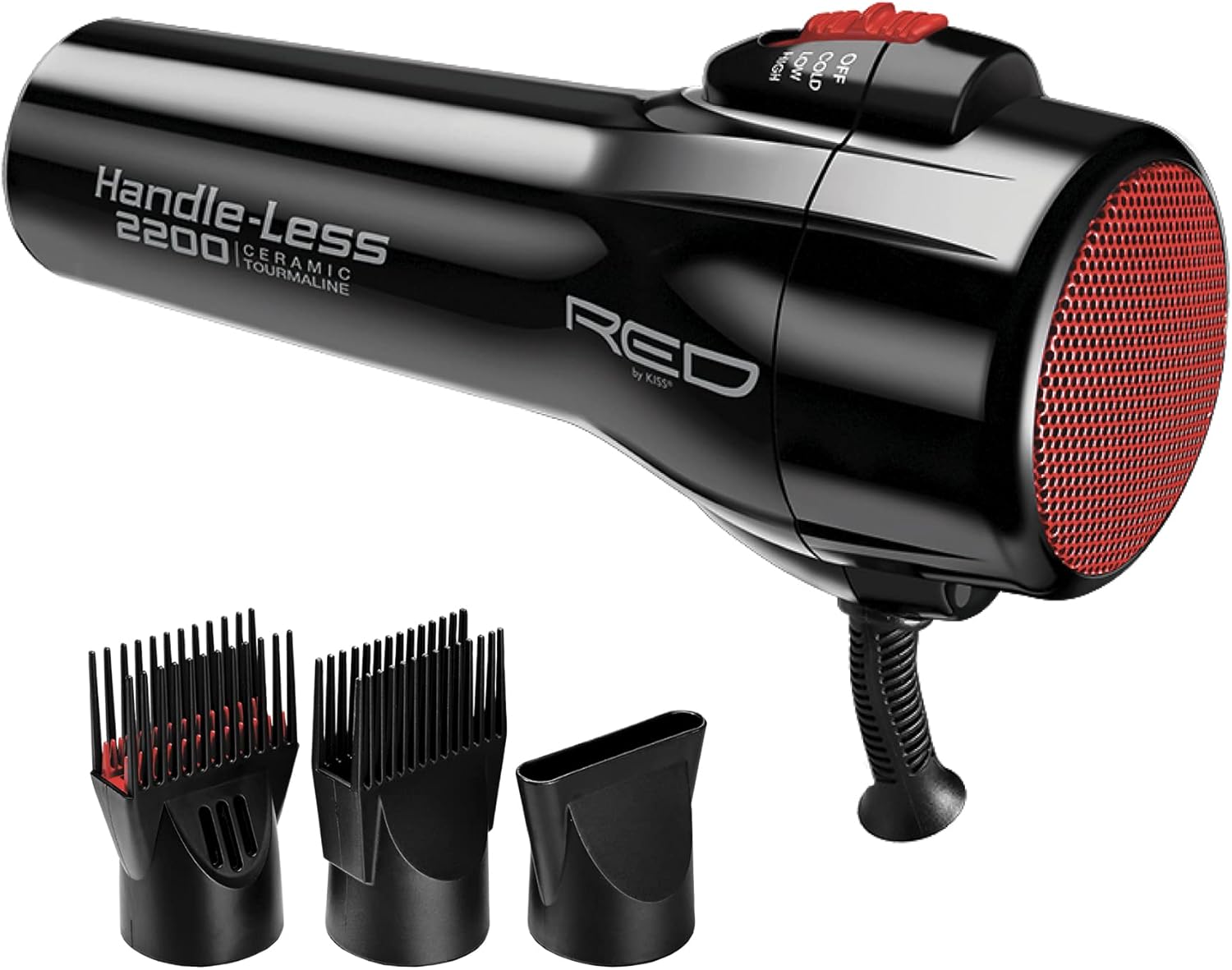 RED by Kiss Handle-Less Hair Dryer: Frizz-Free Shine!