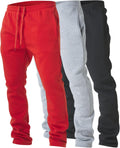 Ultra Performance 3 Pack Mens Fleece Wide Leg Sweatpants - Cloud-Like