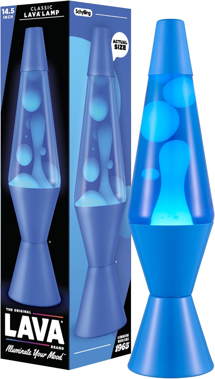 Lava The Original Lamp - 14.5 Cerulean Blue Classic Motion Lamp