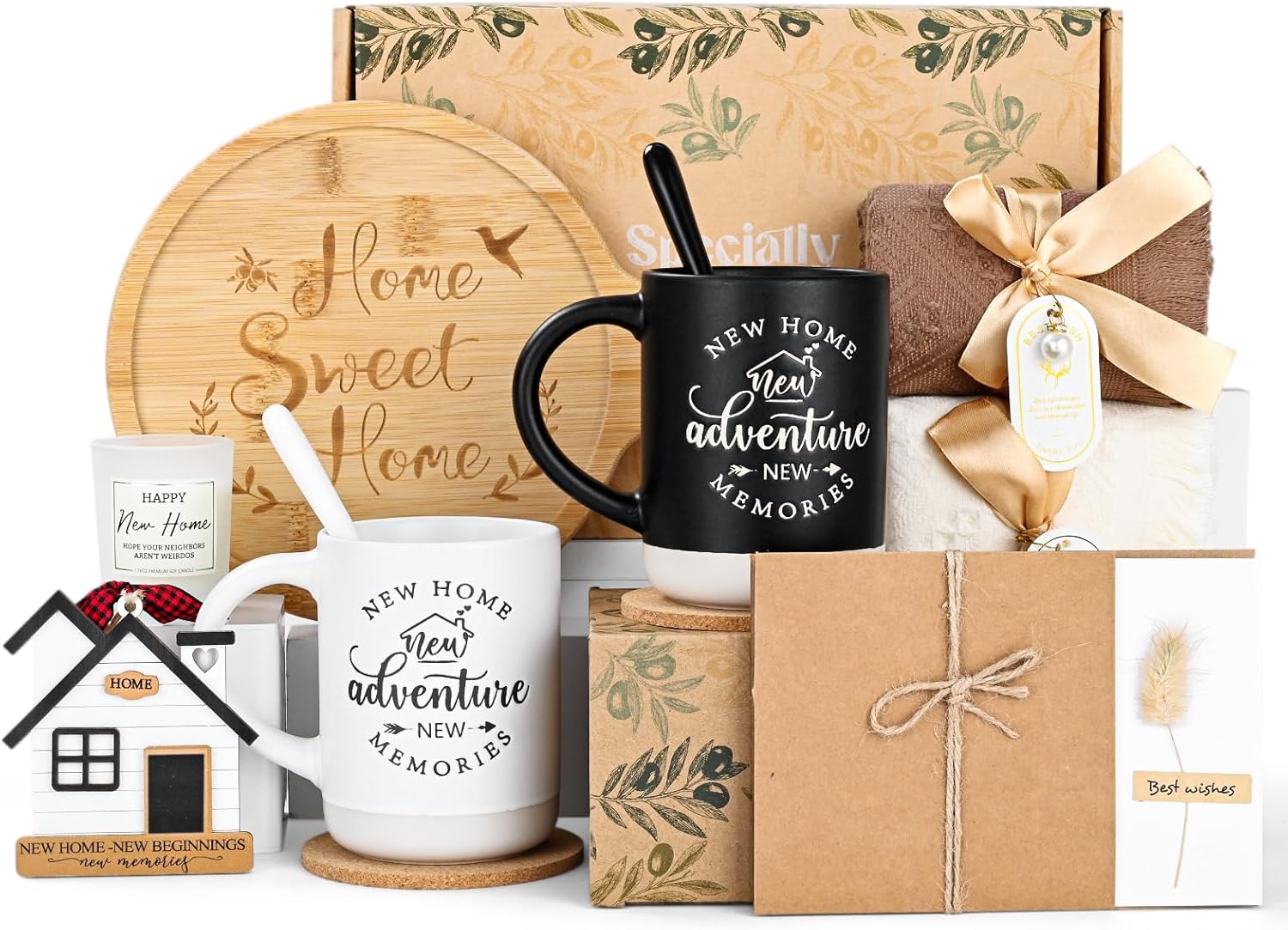 Housewarming Gifts New Home Set for Couples and Friends