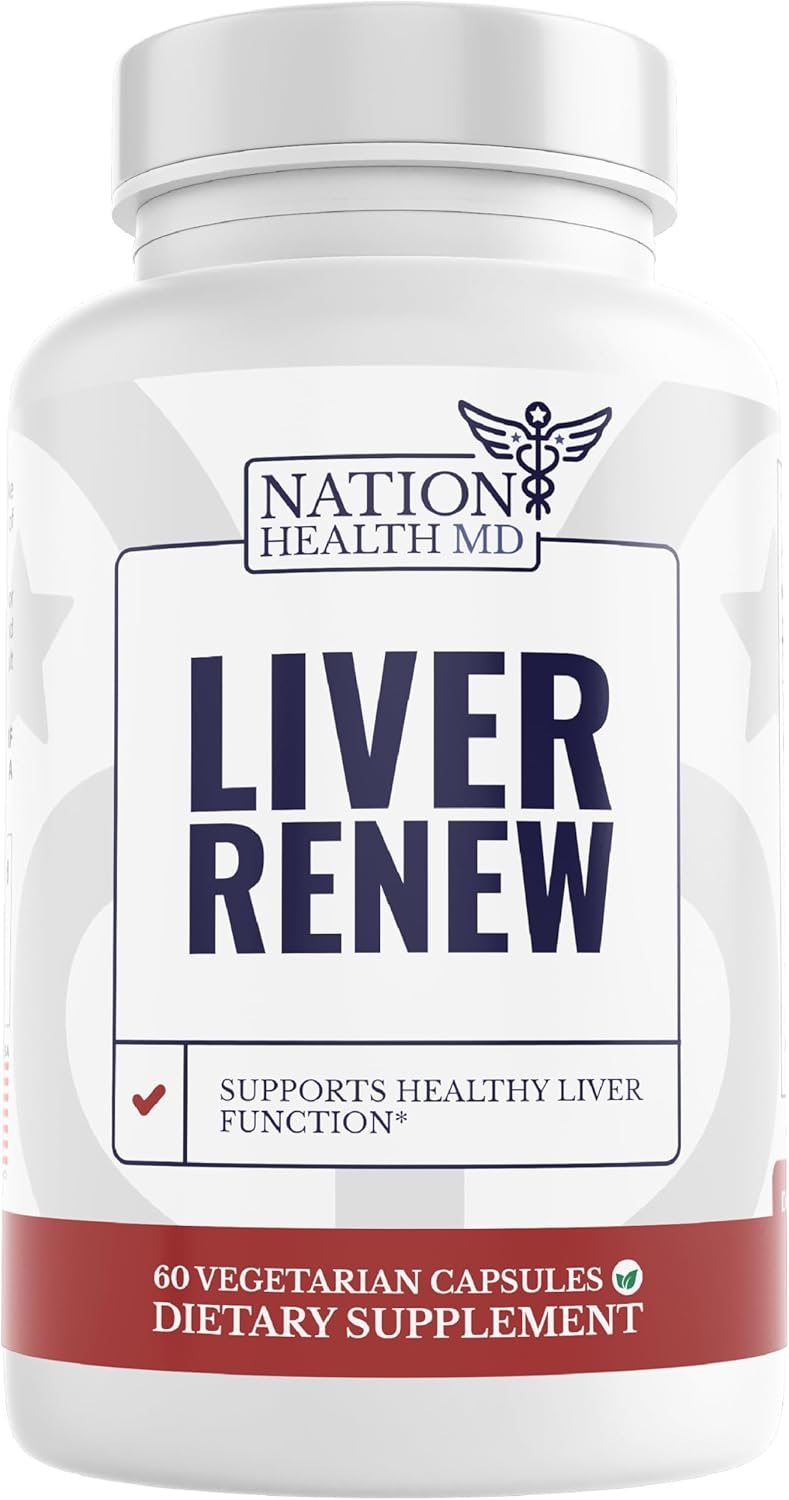 Liver Renew - Liver Cleanse Detox & Repair Supplement for Health