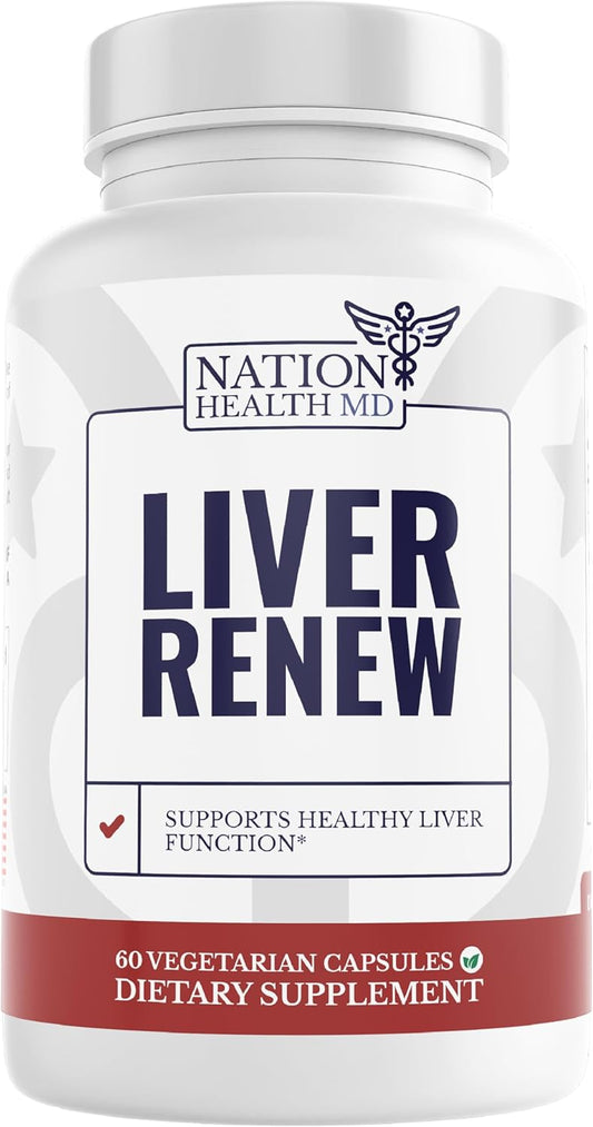 Liver Renew - Liver Cleanse Detox & Repair Supplement for Health
