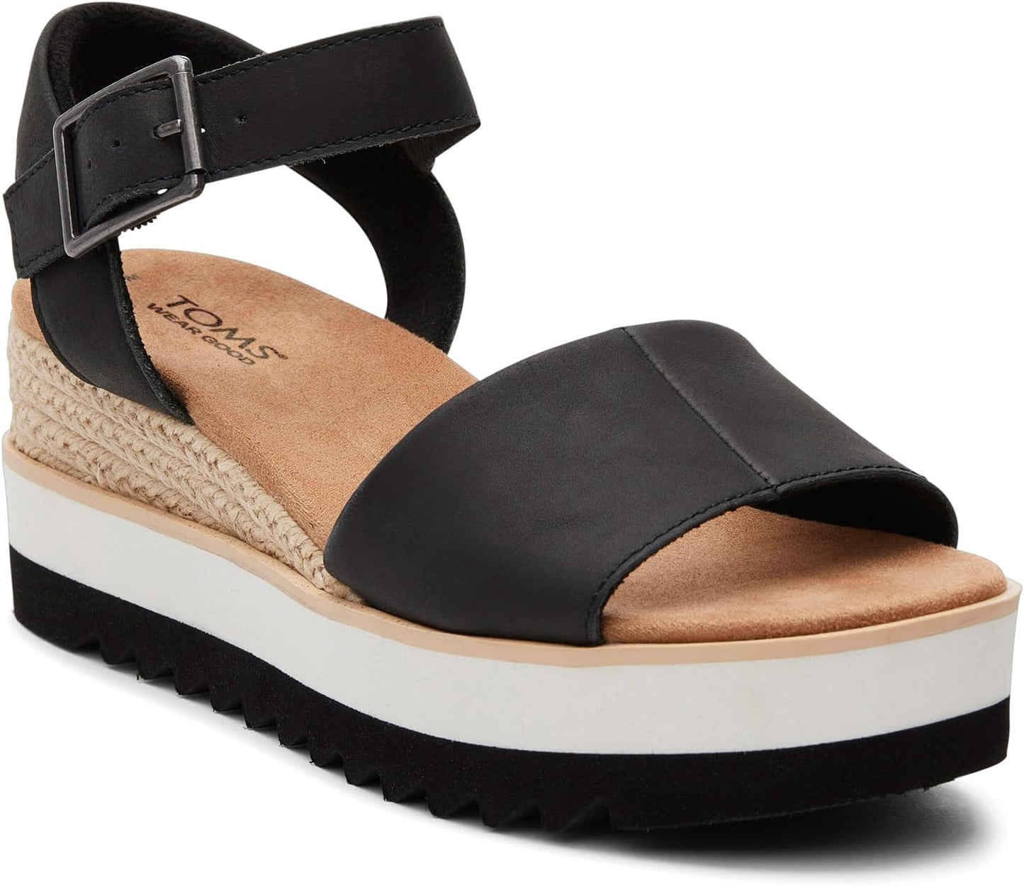 TOMS Women's Diana Sandal: Stylish Mid-Height Wedge Footwear