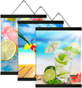 Magnetic Poster Hanger Frame 20 in Black 3 Pack - Strong Magnetic Hold