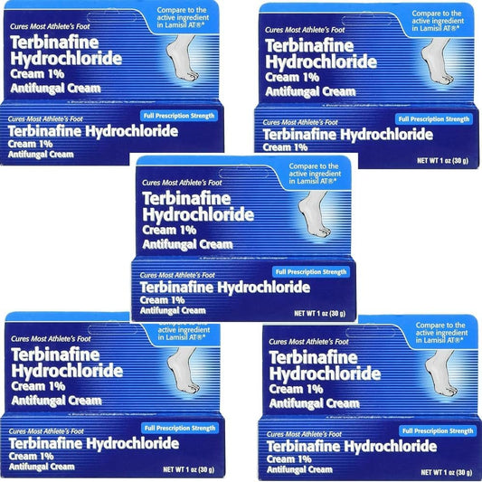 Terbinafine Hydrochloride 1% Athletes Foot Treatment Cream