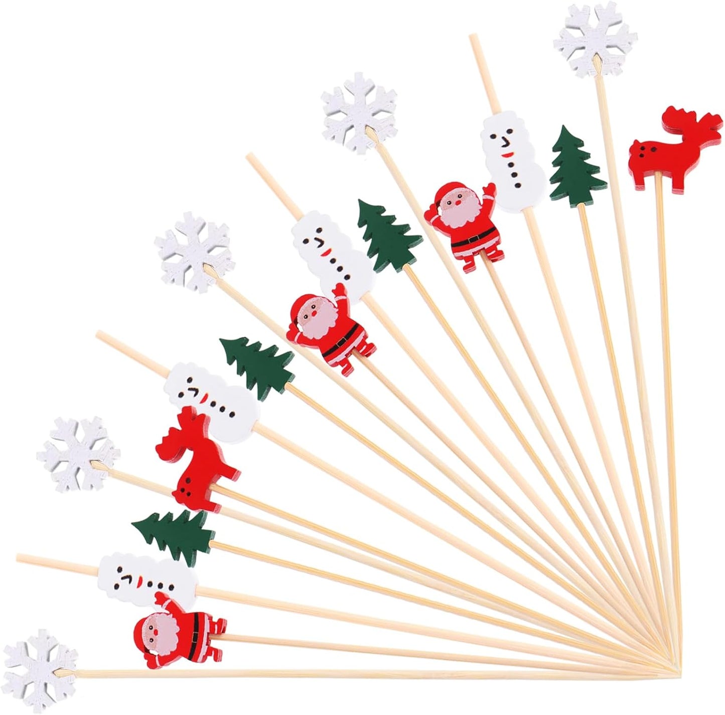 Handmade Christmas Cocktail Picks - Festive Fun!