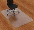 Protective Clear Chair Mat 30x48 - Easy Glide on Hardwood Floors