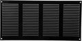 Vent Systems 16 in x 8 in Black Air Vent Cover - Durable Return Grill