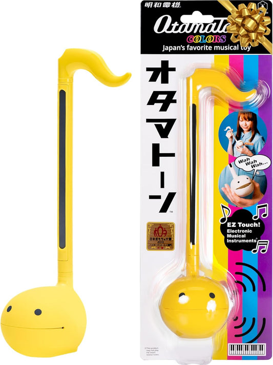 Otamatone Classic Yellow Portable Synthesizer for All Ages