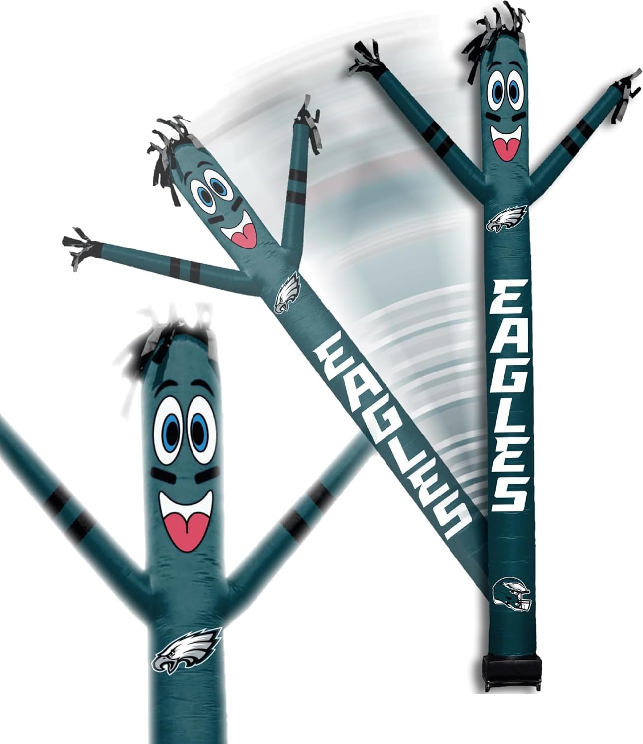 Philadelphia Eagles Inflatable Tube Guy with LED Lights for Fans