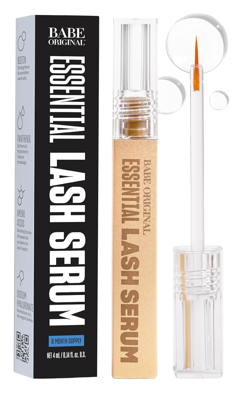 Babe Original Lash Serum for Fuller & Longer Eyelashes