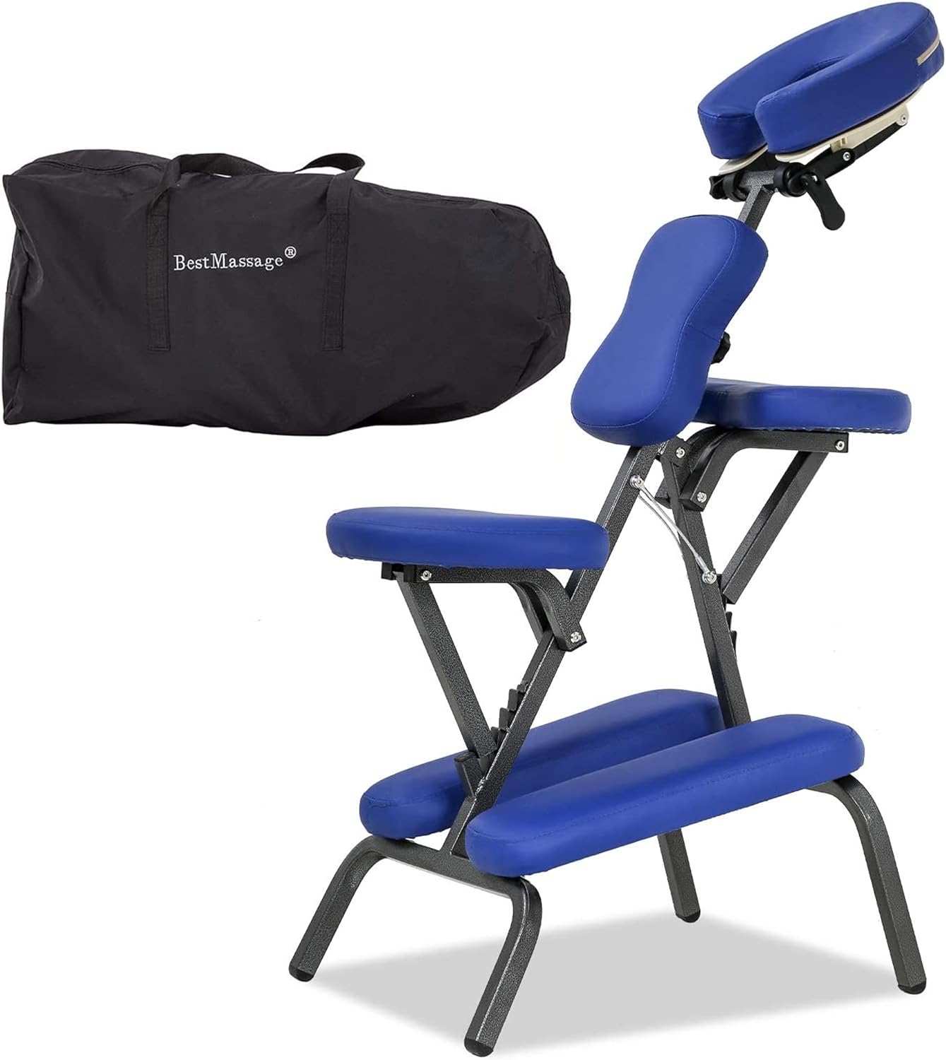 Portable Massage Chair for Tattoo and Spa with Adjustable Cradle