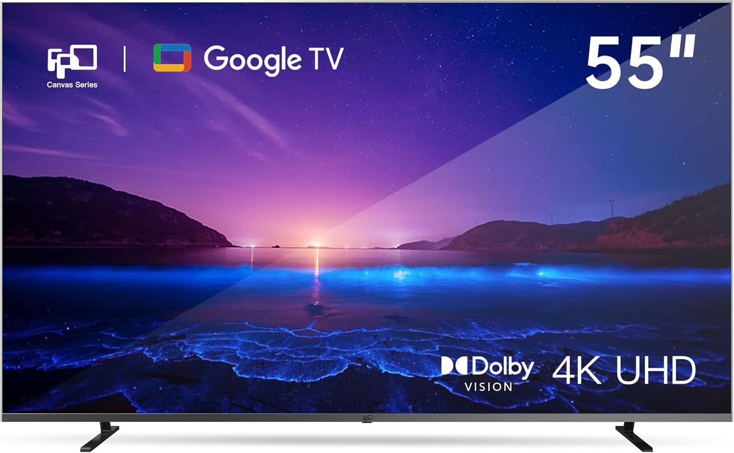 55 4K UHD Smart TV with Google TV & Dolby Atmos