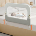 Bed Guard Rail for Toddlers - 32in Folding Safety Rail for Beds