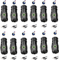 Mini Flashlight 2550 Lumens Rechargeable USB C Charging - Compact EDC