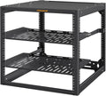 10U Open Frame Network Rack - Heavy-Duty 4 Post Server Rack