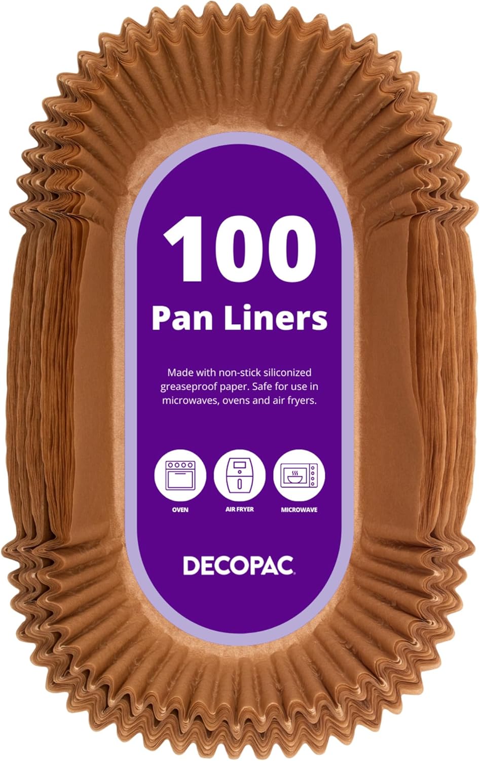 DecoPac 1lb Loaf Pan Liners - Non-Stick Baking Bliss!
