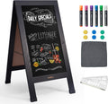 Large 40 x 20 in Sandwich A-Frame Chalkboard Sign - Foldable