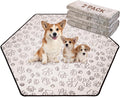 Reusable Puppy Pads 2 Pack - Absorbent Washable Playpen Pads