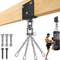 Punching Bag Hanger with Spring Beam Bracket and 360 Swivel - Heavy