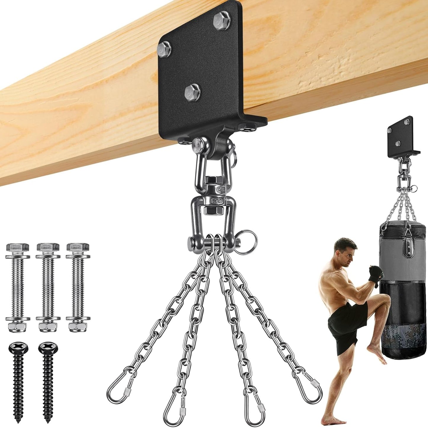 BeneLabel 360 Swivel Punching Bag Hanger