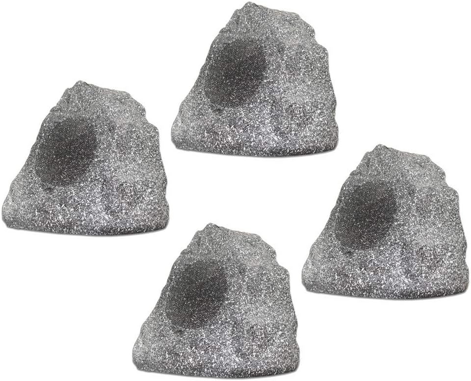 Waterproof Garden Rock Speakers - Set of 4