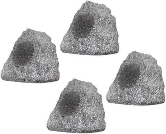 Waterproof Garden Rock Speakers - Set of 4