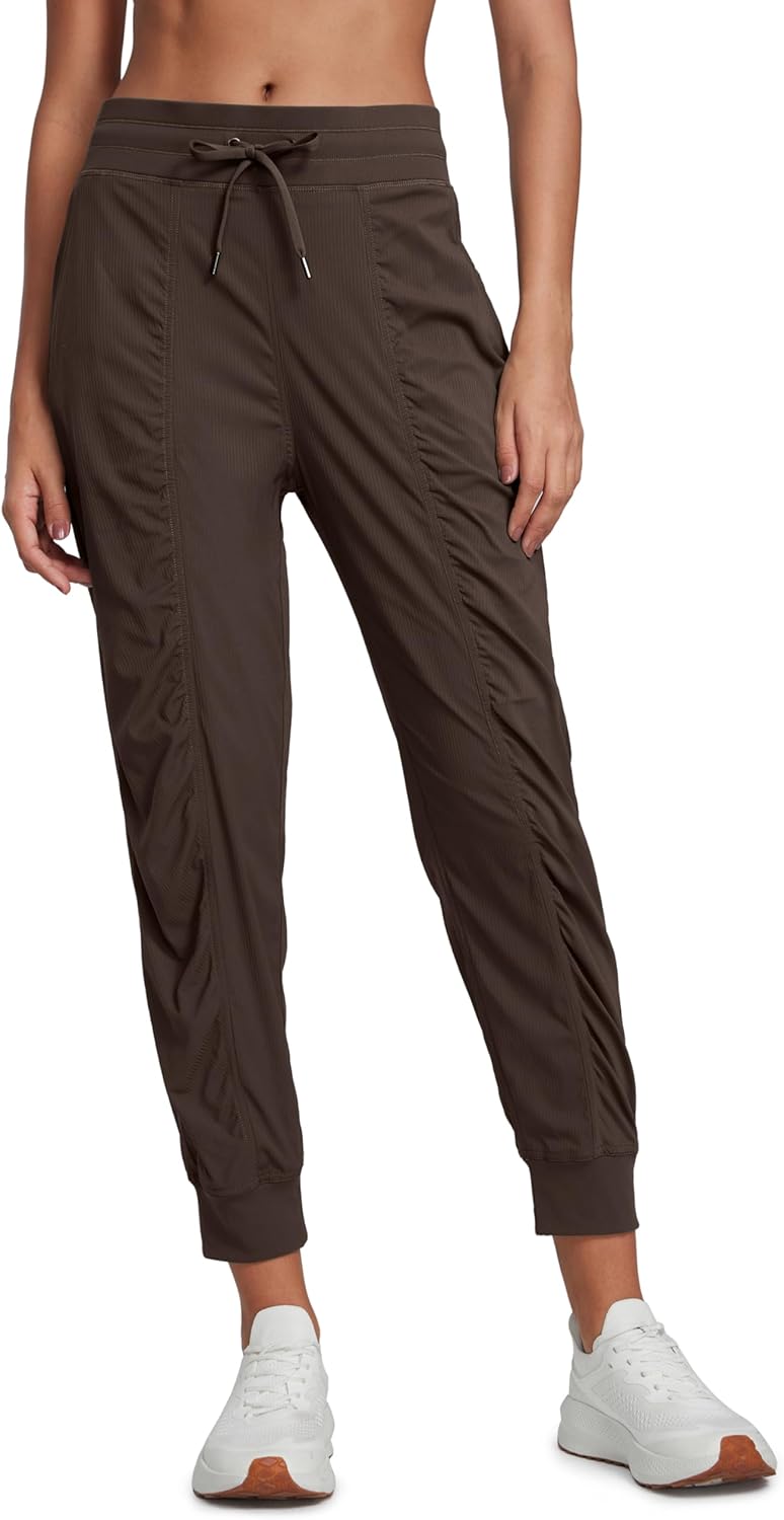 CRZ YOGA Lightweight Workout Joggers for Women with Pockets