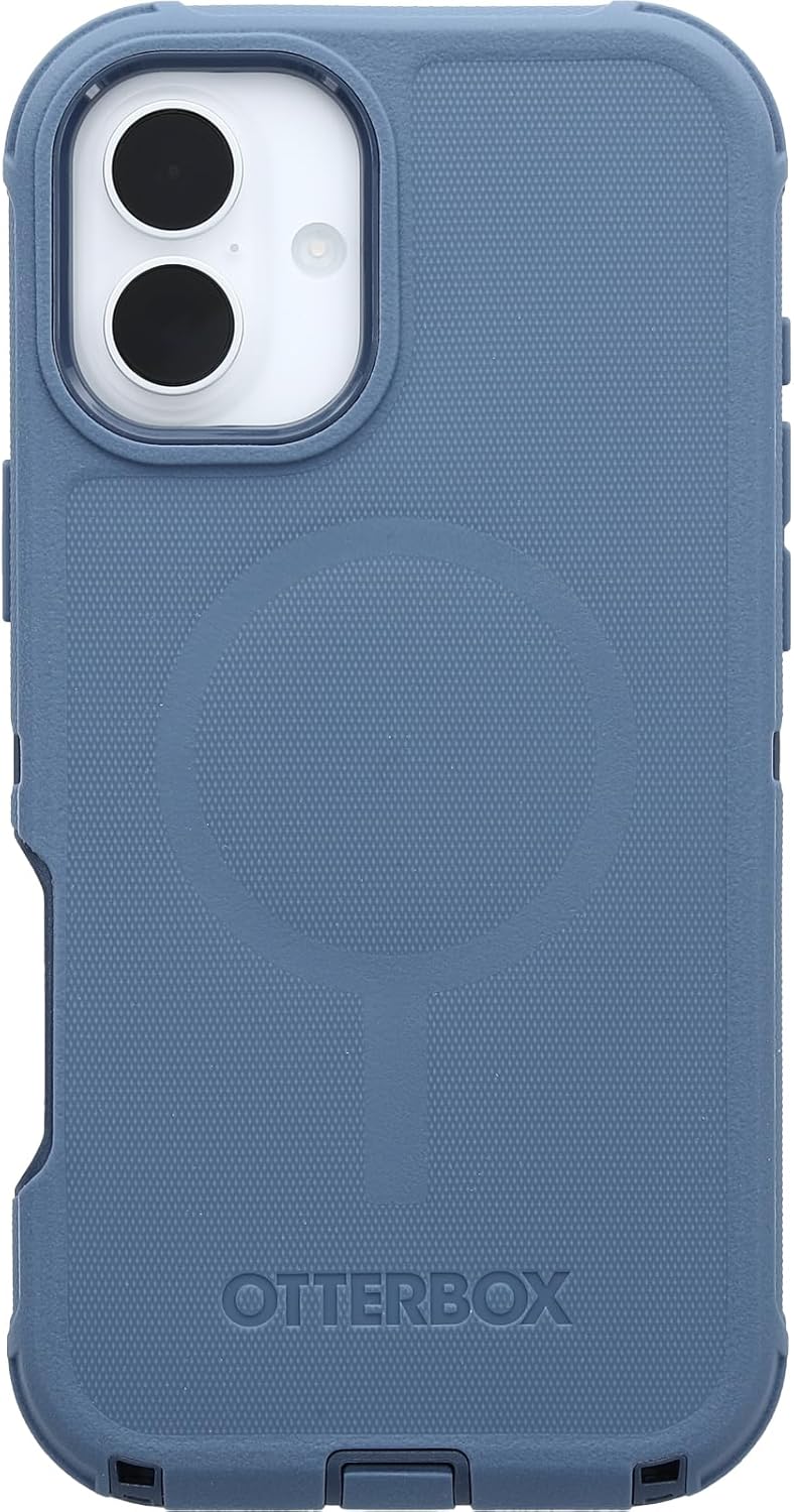 OtterBox iPhone 16 Plus Defender Case - Tough Protection in Blue