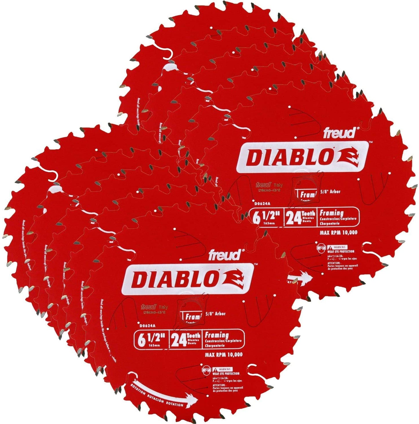 Freud D0660A Finish Circular Saw Blade for Precision Cutting