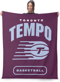 WNBA High Block Silk Touch Throw Blanket 50 x 60 in - Cozy Team Pride