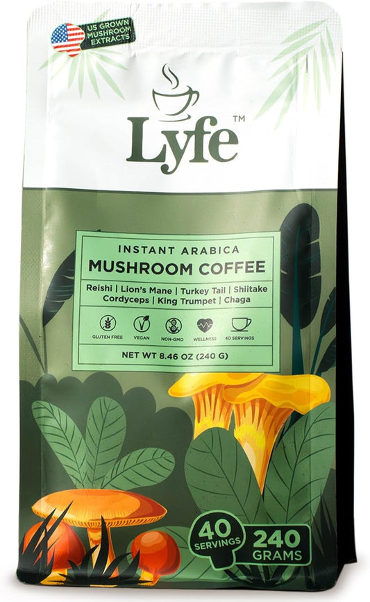 LYFE Mushroom Arabica Coffee - Immune Boost