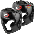 Boxing Headgear 2 Pack Adjustable MMA Headgear for Sparring - Closed