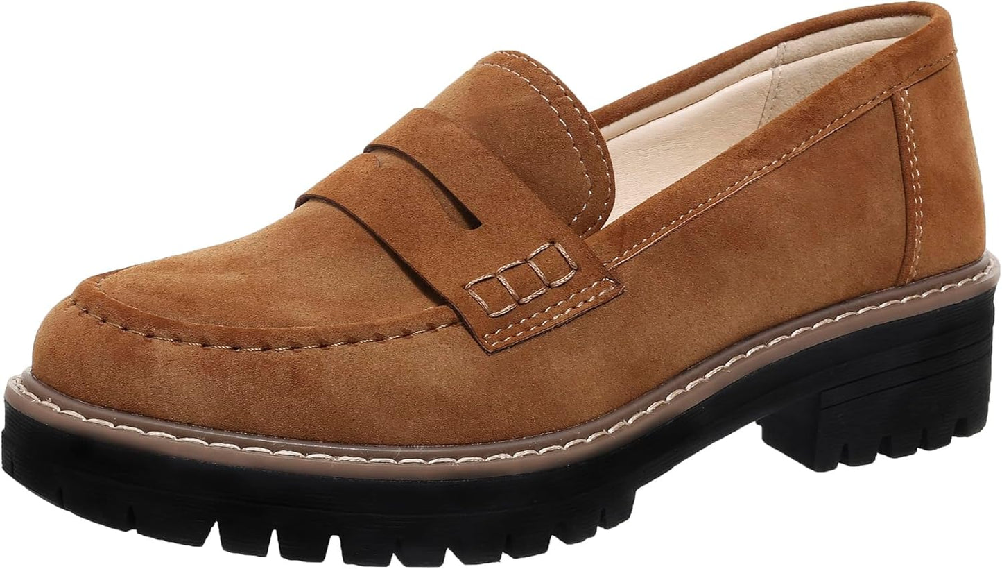 Stylish Retro Women's Loafers for Casual and Business Wear