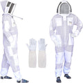 3 Layer Bee Suit With Fencing Veil and Gloves - Ventilated Sting Proof