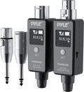 Pyle Multifunctional UHF Wireless XLR Adapter System - Reliable Range