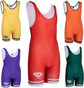 Unisex Wrestling Singlets for Kids Youth XXS-L - Bold Solid School