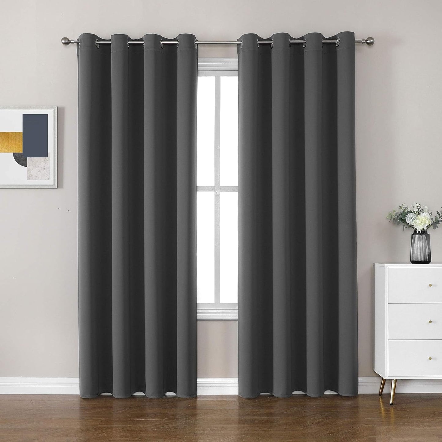CUCRAF Blackout Curtains for Bedroom and Living Room Use