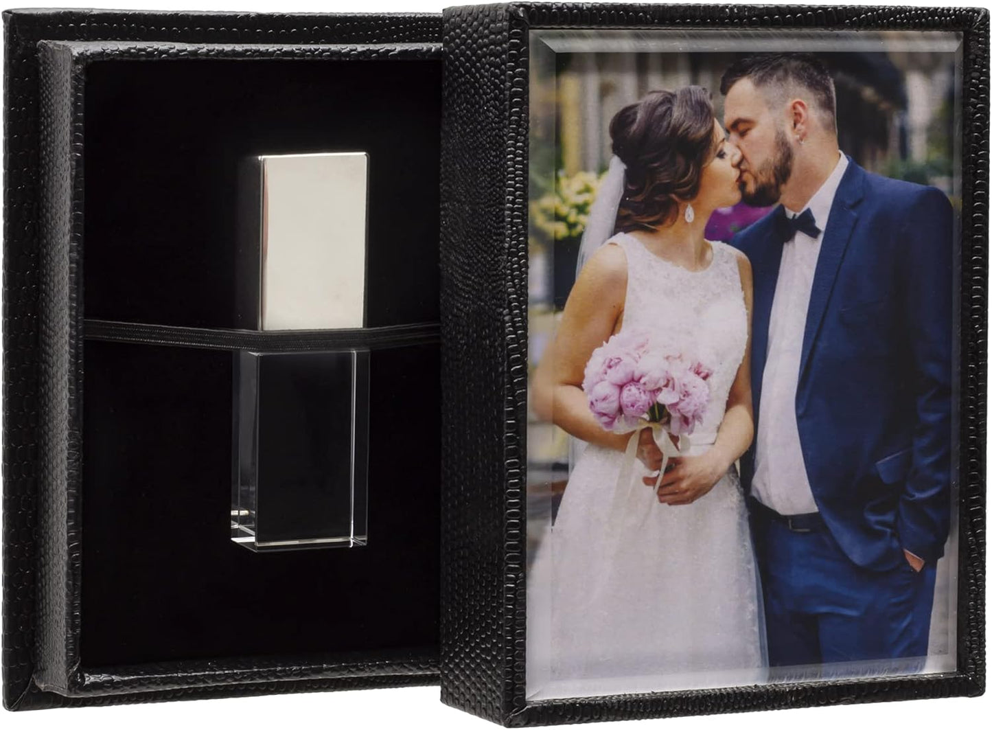 Elite Flash Drive Box with Photo Cover - Pack of 12 Units