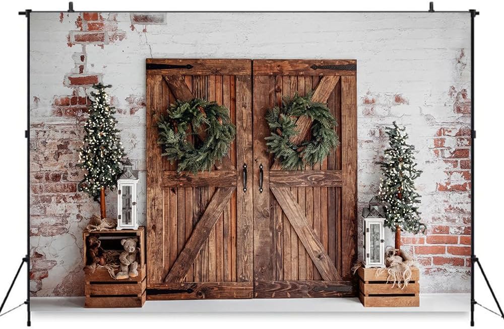Christmas Photo Backdrop for Kids Family Portraits and More