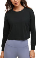 CRZ YOGA Pima Cotton Long Sleeve: Soft, Versatile Fit