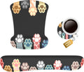 Ergonomic 3-in-1 Cat Paw Mouse Pad Set