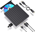 Ultra-Fast USB CD/DVD Drive with SD Reader & USB Ports!