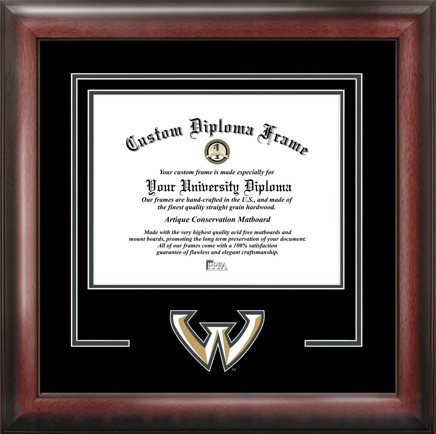 Campus Images NCAA Spirit Diploma Frame for Proud Graduates
