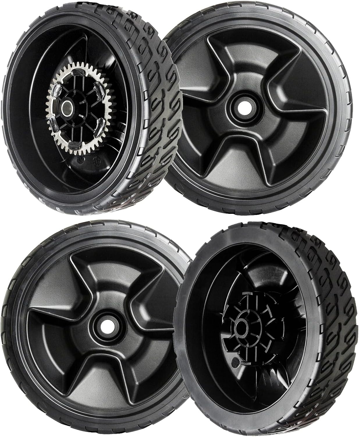 Lawn Mower Wheels Kit for Honda HRN216 - 8 Inch Replacement