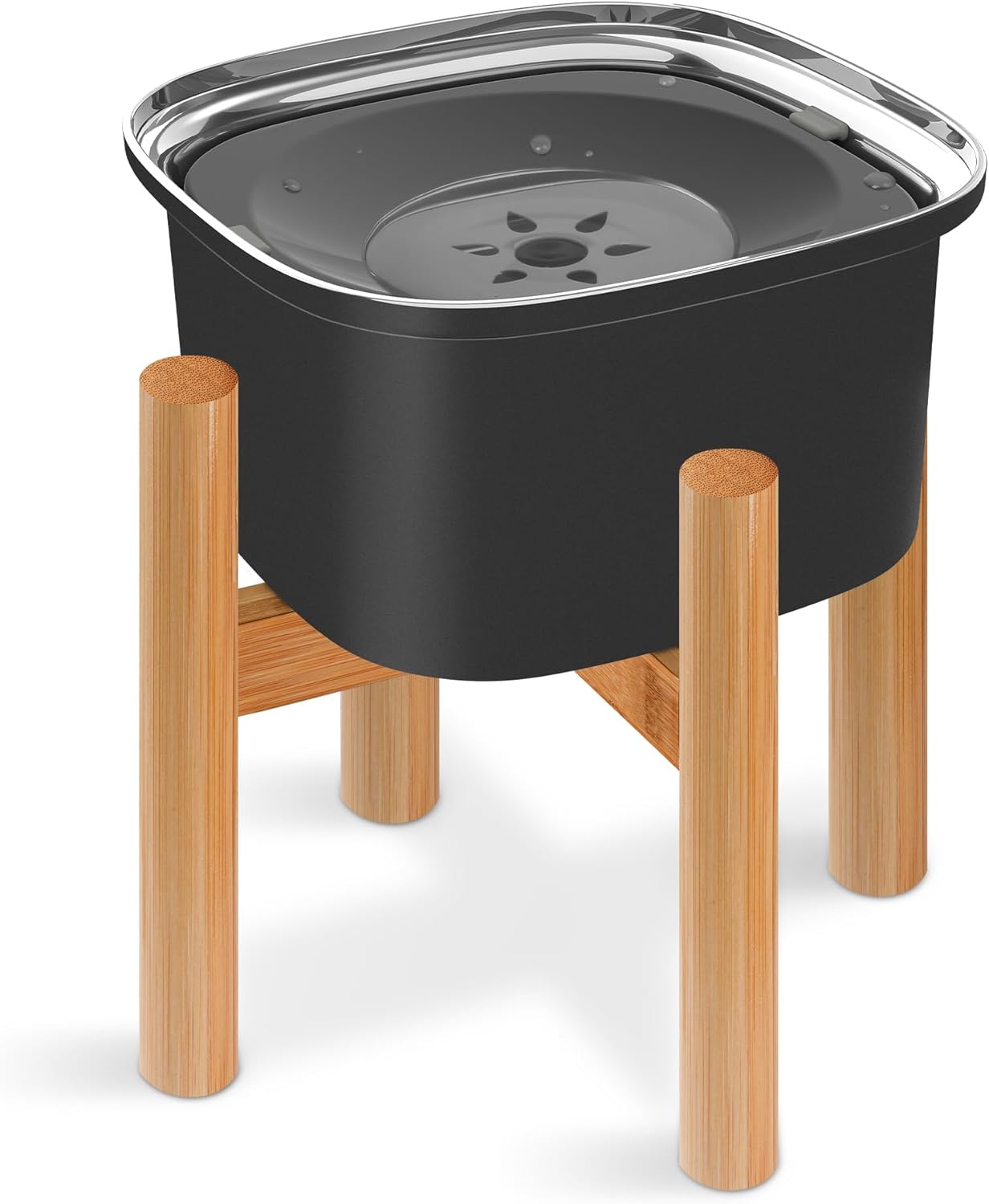 Decflow 3L Elevated Dog Water Bowl for Clean Hydration Needs