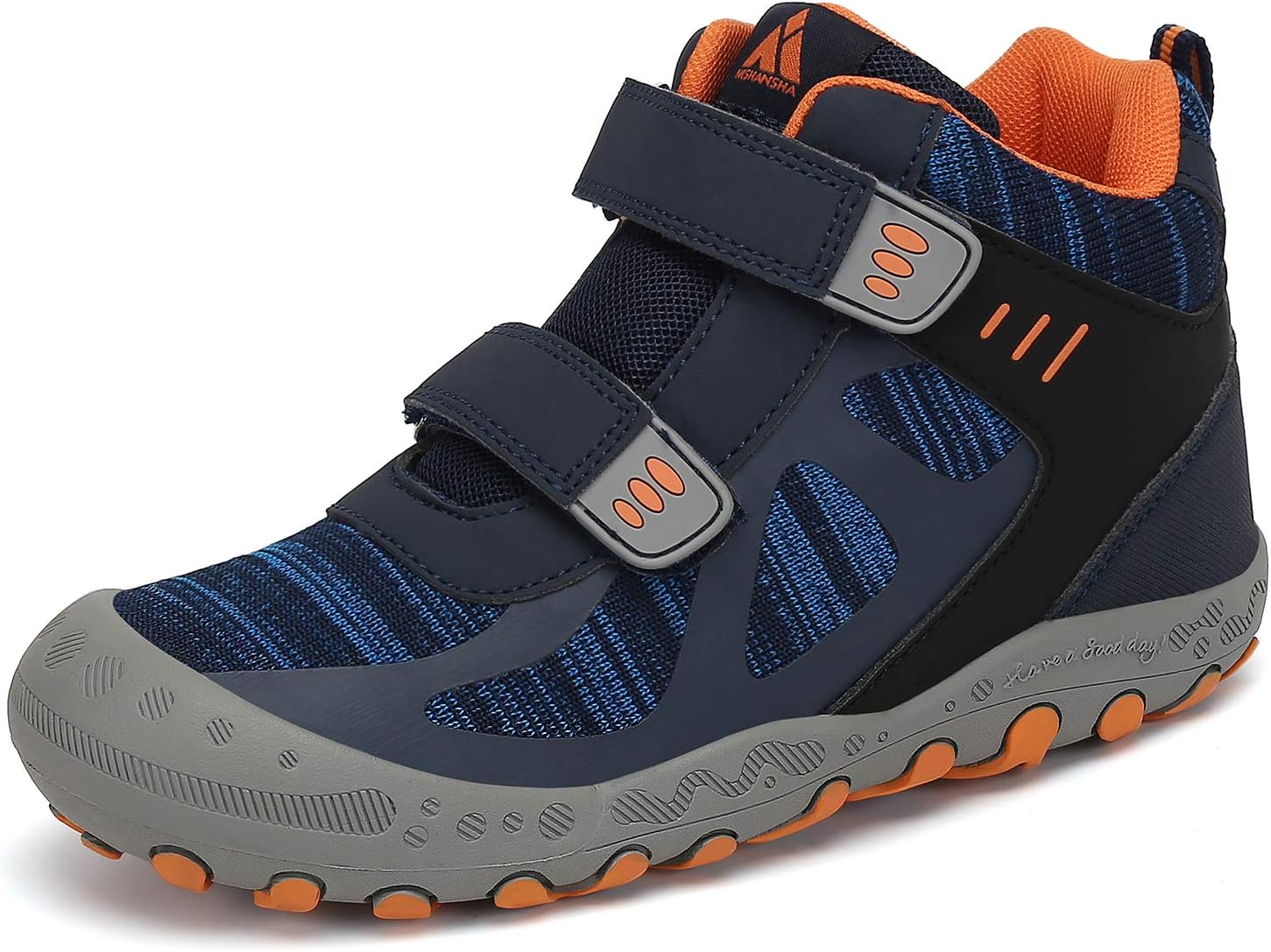 Mishansha Unisex-Child Outdoor Ankle Hiking Boots for Kids